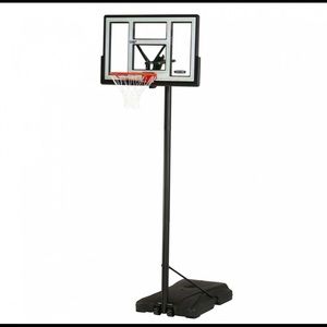 Lifetime shatterproof adjustable basketball hoop